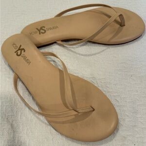 Yosi Samra leather flip flops